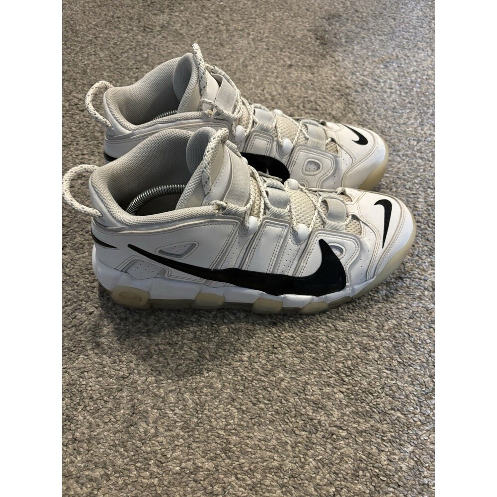 Nike Air DQ5014-100 More Uptempo 96 ‎ White Mesh Leather Sneakers Men's 11.5M